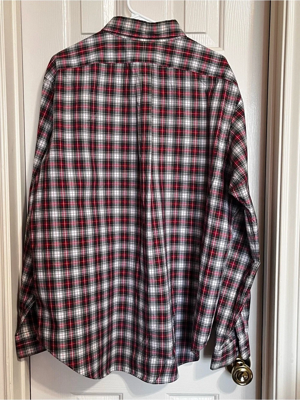 Polo Ralph Lauren Classic Fit Shirt Mens XL Plaid Button Down Long Sleeve Cotton